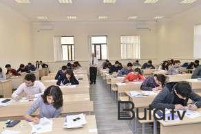  Qəbul imtahanının I mərhələsi keçirildi  