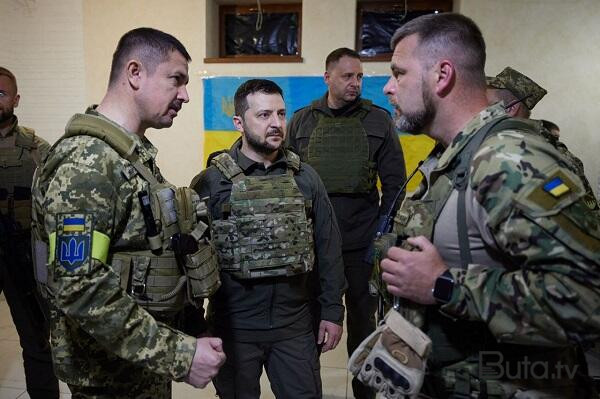  Zelenski Donetskə gəldi  