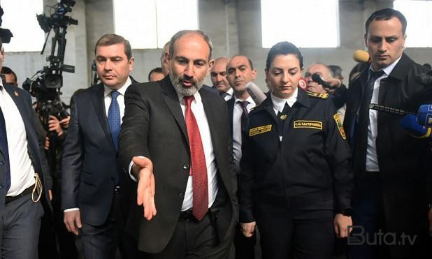  Paşinyan Qafana getdi: Şəhərə polis yeridildi - Video  