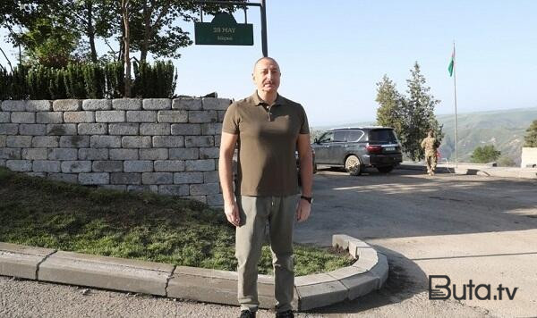 İlham Əliyev və xanımı Laçına getdi  