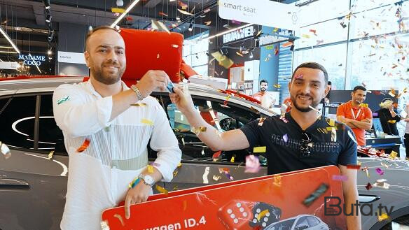  “Kontakt”ın “Şeş-qoşa” kampaniyasında növbəti elektromobil uduldu  
