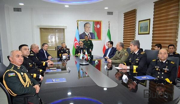  Azərbaycan və İran admiralları Bakıda görüşdü - Foto  
