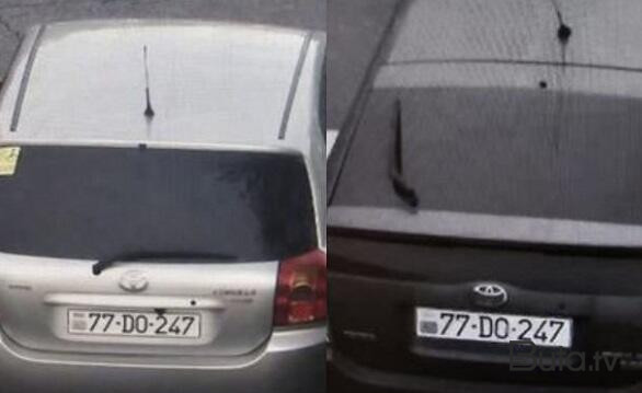  “Prius” sürücüsü C hərfini O-ya çevirdi, məsuliyyətə cəlb edildi  