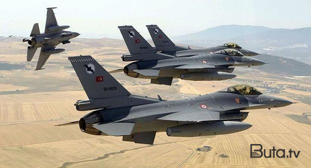  Türkiyə ordusu terrorçuları havadan vurdu  