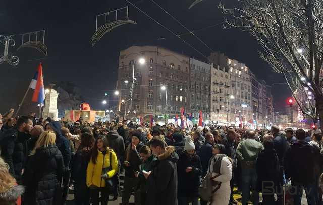  Belqradda növbəti etiraz aksiyası başladı  