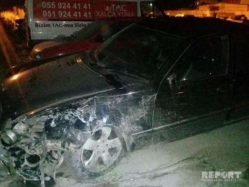  Qaradağda yol qəzası olub, sürücü öldü  