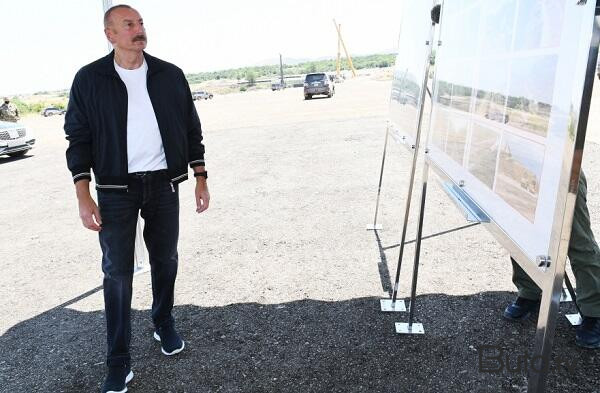  İlham Əliyev Füzuliyə getdi  