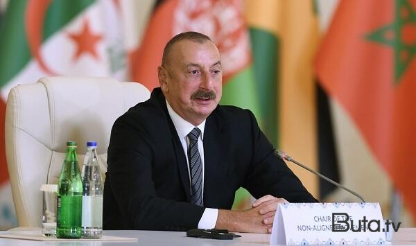  Əliyev Zəngəzur dəhlizindən danışdı  