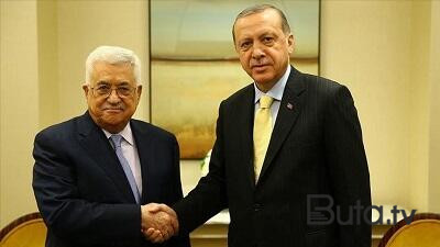  Ərdoğan Fələstin liderləri ilə görüşdü  