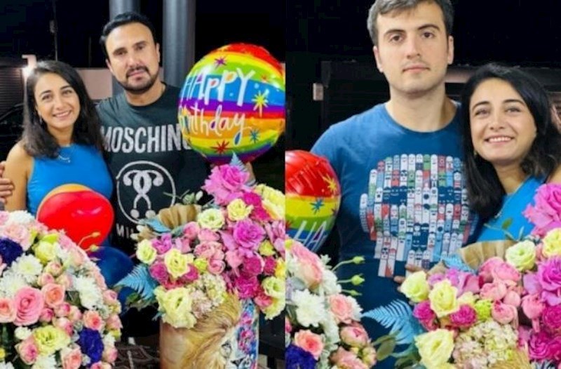  Nadirdən gəlini ilə bağlı paylaşım — FOTOLAR 