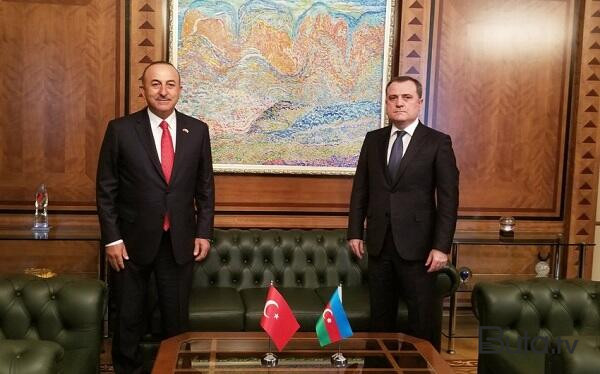  Ceyhun Bayramov Çavuşoğlu ilə danışdı  