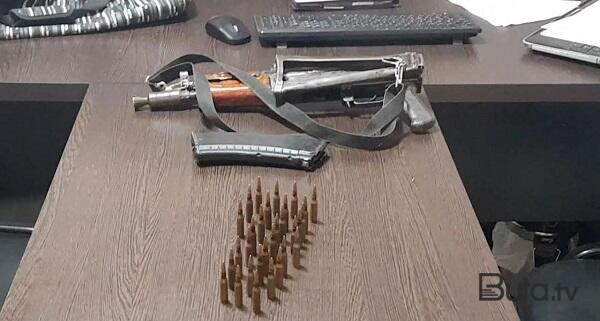  Sabirabadda əməliyyat: silahlı şəxs saxlanıldı  