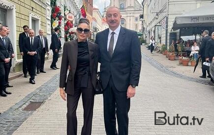  Mehriban Əliyevanın Litvadan paylaşımı - Foto  