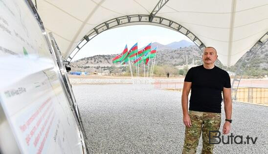  İlham Əliyev Laçına səfər etdi  