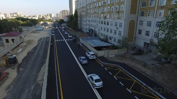  Bakıda yeni çəkilmiş bu yol təəccübləndirdi - VİDEO 