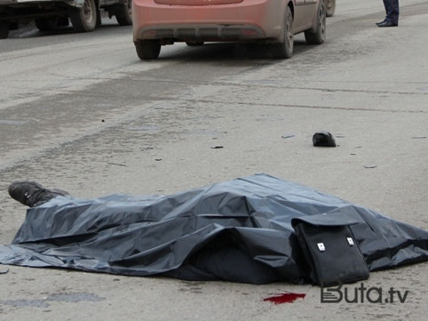  Bakıda sərnişin avtobusu piyadanı vurdu  