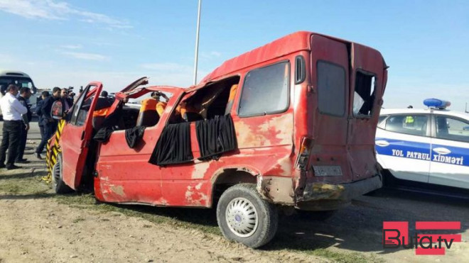  Qubada ağır qəza: yaralılar var 