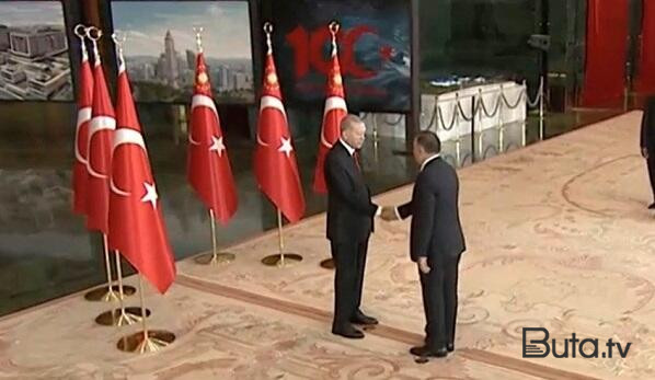  Türkiyədəki səfirimiz Ərdoğanla görüşdü  