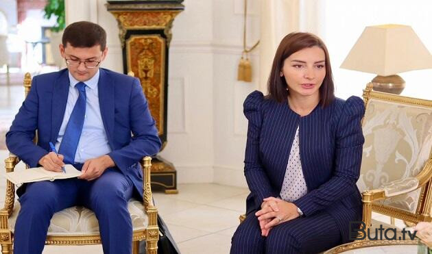  Leyla Abdullayeva Tunis səfiri ilə görüşdü - Foto  