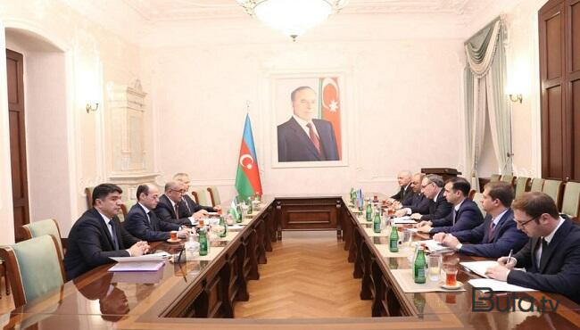  Özbəkistanın baş prokuroru Azərbaycana gəldi - Foto  