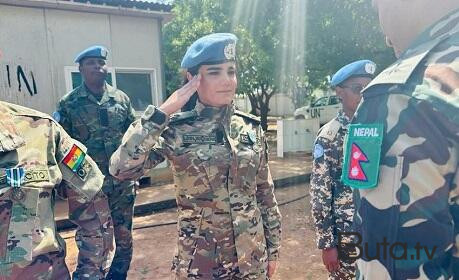 Rüstəmova sülhməramlı fəaliyyətinə görə BMT-dən medal aldı  