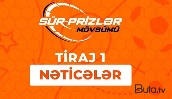  “Misli” SÜR-PRİZLƏR Mövsümü - İlk tirajın nəticələri  