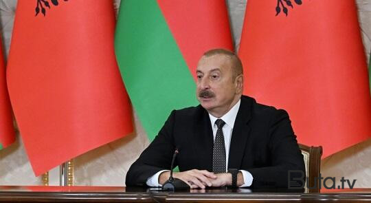  Əliyevdən Kobaxidzeyə: Biz buna xüsusi əhəmiyyət veririk  