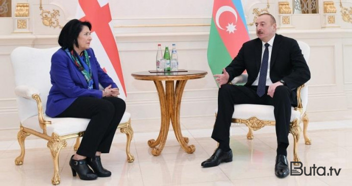  Salome Zurabişvili İlham Əliyevi təbrik etdi  