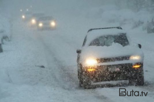  Şamaxı-İsmayıllı yolu bağlandı: 200-dən çox avtomobil...  