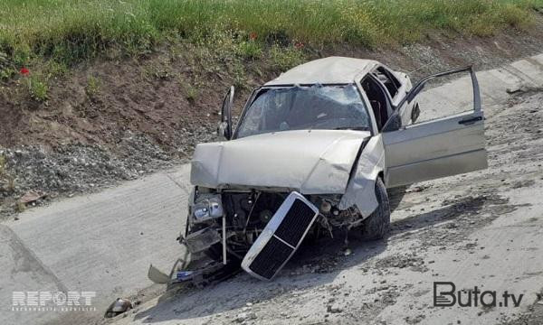  Şəmkirdə ağır qəza: ölən var  
