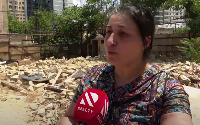  “Məni döyə-döyə apardılar, pullarım dağıntılar altında qaldı” - VİDEO 