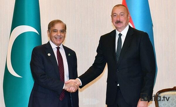  İlham Əliyev və Şahbaz Şərif mətbuata bəyanatla çıxış etdilər  