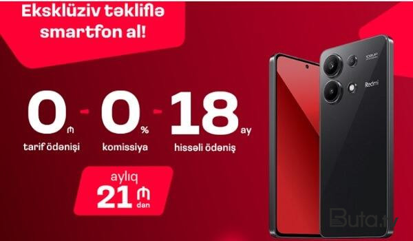  “Bakcell”dən eksklüziv təkliflə smartfon al  