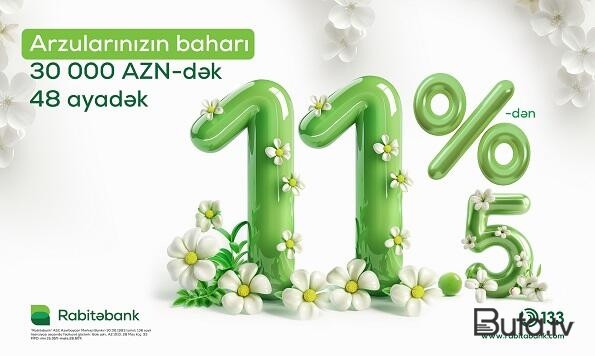  Rabitəbankdan nağd pul krediti üzrə sərfəli 
