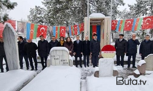  Rəsulzadənin məzarı abadlaşdırıldı - Foto  