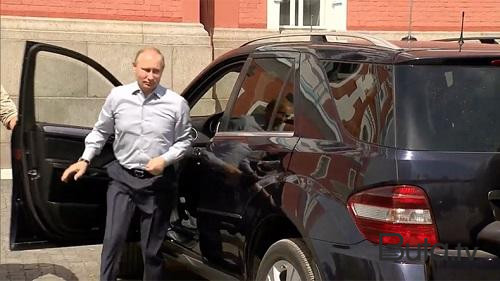  Putin andiçmə mərasmininə bu avtomobillə gələcək - Video  