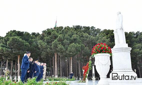  Abşeronda Heydər Əliyevlə bağlı tədbir keçirildi - Foto  