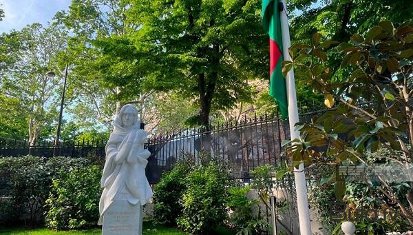  Fransada Natəvanın heykəlinin bərpadan sonra açılışı oldu  