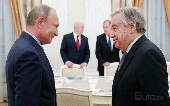  BMT baş katibi Putinə məktub yolladı  