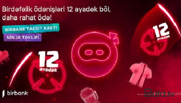  Birbankdan yenilik: Ninja təklifi artıq mobil tətbiqdə  