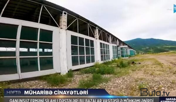  Ermənilərin Qarabağdakı gizli bunkeri - Video  