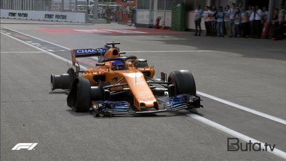  Formula 1 pilotu Bakıda cəzalandırıldı  
