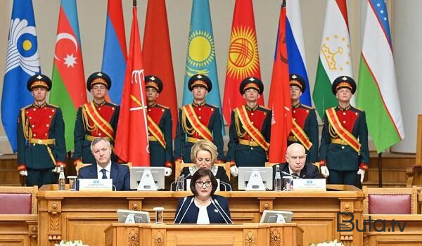  Sahibə Qafarova MDB PA-da çıxış etdi  