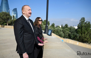 Mehriban Əliyeva İlham Əliyevi belə təbrik etdi - Foto