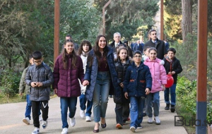 Leyla Əliyeva Mərkəzi Nəbatat bağında - Foto