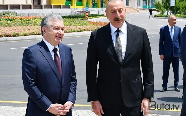  Prezidentlər Xankəndidə tikiş fabrikində...  
