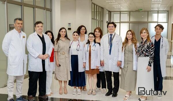  Leyla Əliyeva “Məlhəm Hospital”ında - Foto  