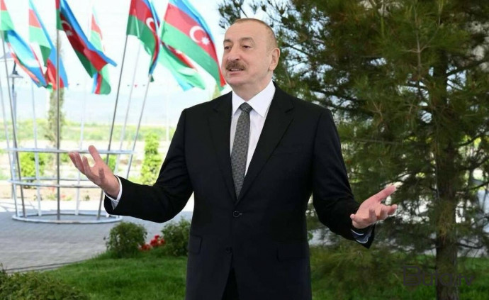  Prezident Goranboya getdi  