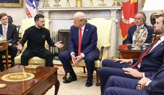  Trampı “dəli” edən məqam: Zelenski görüşdən öncə... – Foto  
