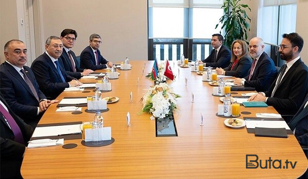  Xələf Xələfov Ərdoğanın baş müşaviri ilə görüşdü  